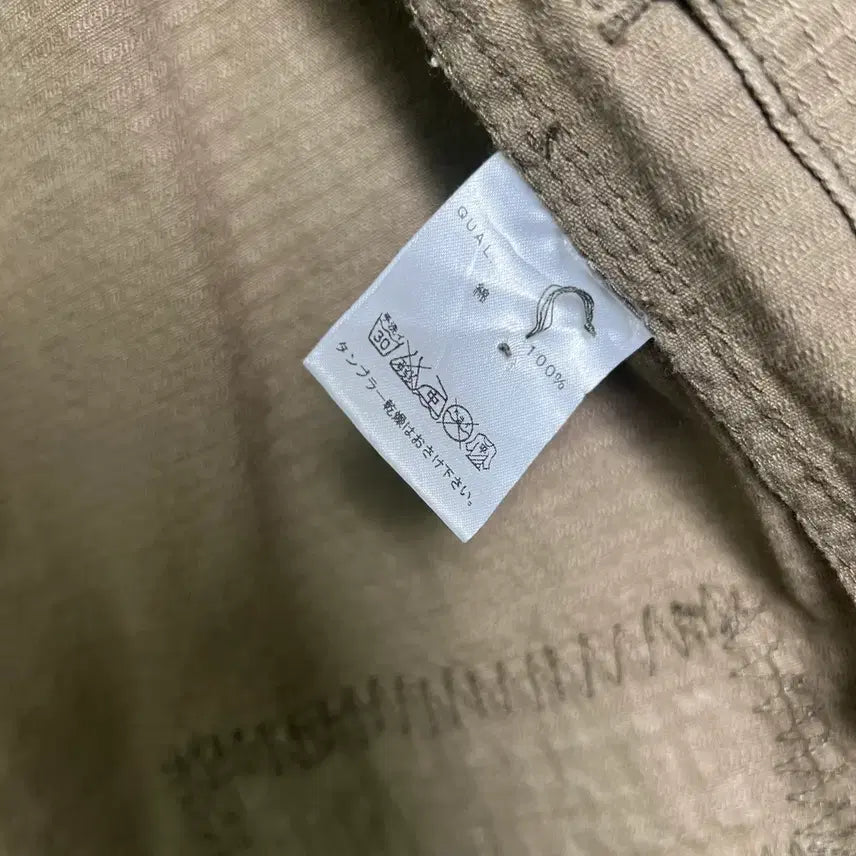 [BUNJANG] MCD Khaki Military Hooded Parka Jacket (Size S) / MCD 카키 밀리터리 후드 야상 자켓 S