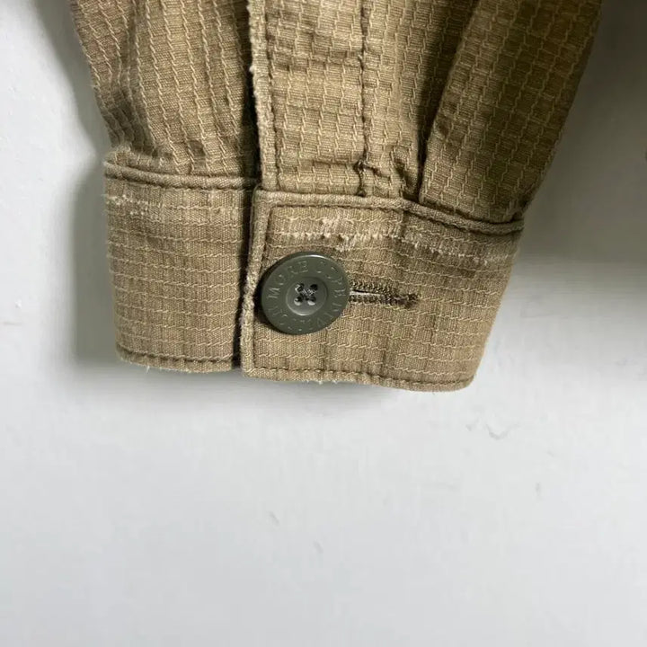 [BUNJANG] MCD Khaki Military Hooded Parka Jacket (Size S) / MCD 카키 밀리터리 후드 야상 자켓 S