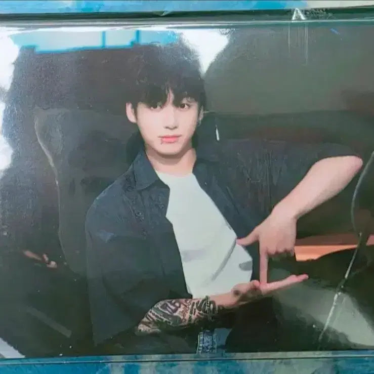 [BUNJANG] BTS Jungkook Exhibition Necklace + Gold Bar Bundle Set / 방탄소년단 BTS 정국 전시회 목걸이 + 정국 골드바 풀세트