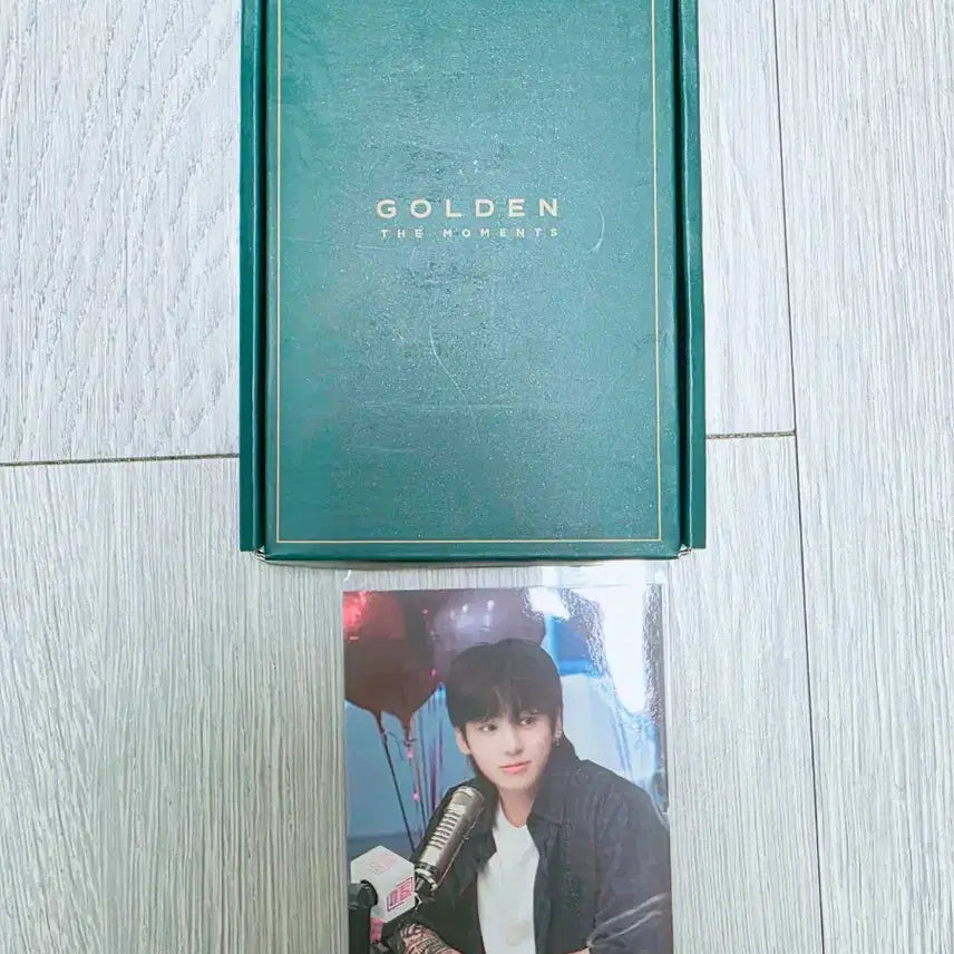 [BUNJANG] BTS Jungkook Exhibition Necklace + Gold Bar Bundle Set / 방탄소년단 BTS 정국 전시회 목걸이 + 정국 골드바 풀세트