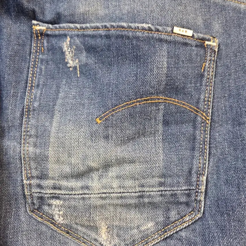 [BUNJANG] G-STAR RAW Crop Denim 3D Pants / G-STAR RAW 크롭 데님 3D팬츠 WMN(W28/L32)