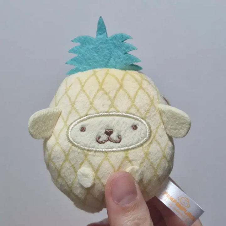 [BUNJANG] Pom Pom Purin Pineapple Mascot Plush Doll / 폼포무린 파인애플 후류 마스코트 인형
