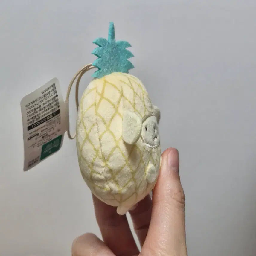 [BUNJANG] Pom Pom Purin Pineapple Mascot Plush Doll / 폼포무린 파인애플 후류 마스코트 인형