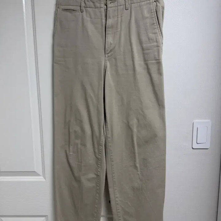 [BUNJANG] Pottery Officer Chino Pants Light Beige 2 / 포터리 오피서 치노 팬츠 뉴 라이트베이지 2