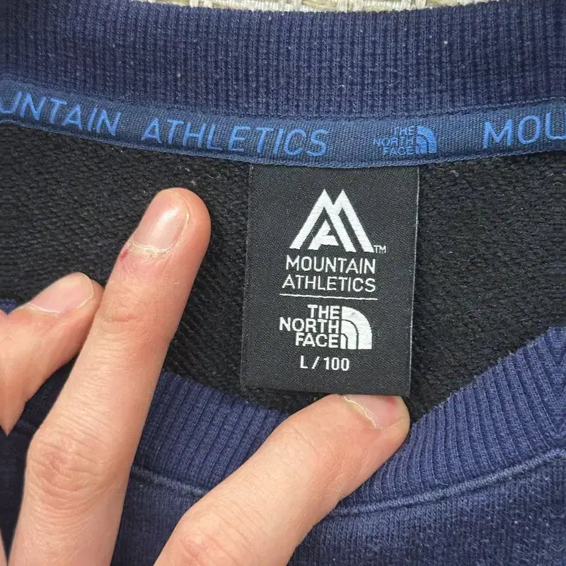 [BUNJANG] The North Face Outdoor Printing Logo Sweatshirt Men&