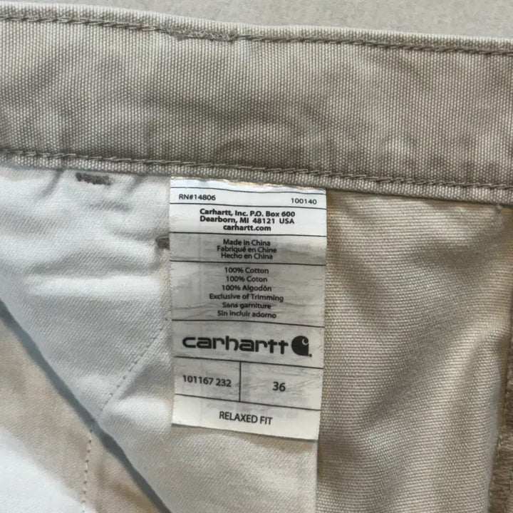 [BUNJANG] Carhartt Duck Canvas Work Shorts / 36inch) 칼하트 덕 캔버스 워크팬츠 반바지