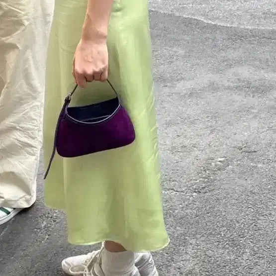 [BUNJANG] Ports Top Handle Bag - Purple / 포츠포츠 탑핸들백 퍼플