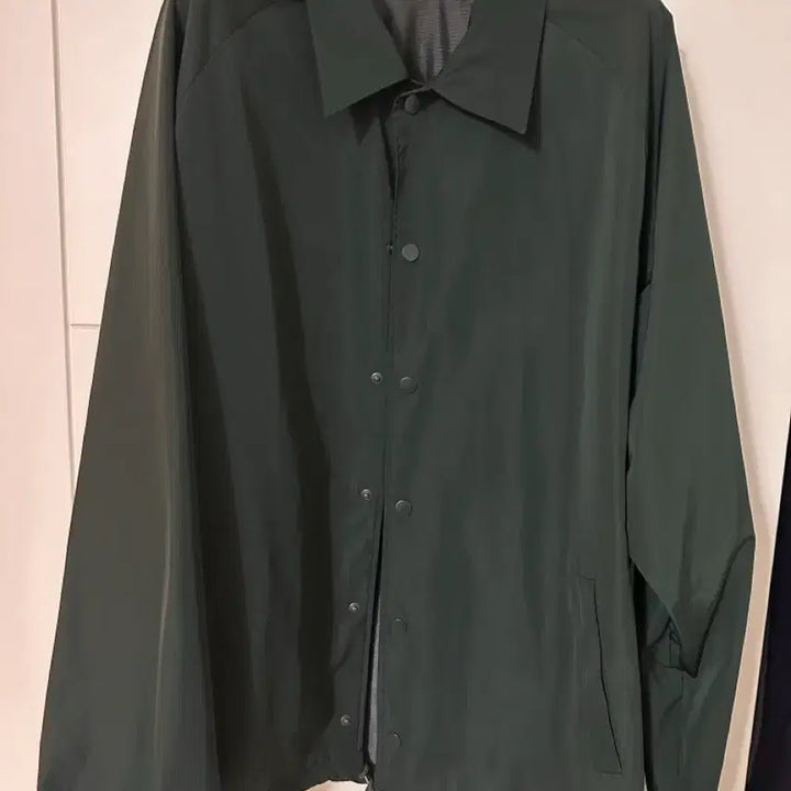 [BUNJANG] Steady Everywear Coach Jacket Dark Green / 스테디에브리웨어 코치자켓 다크그린