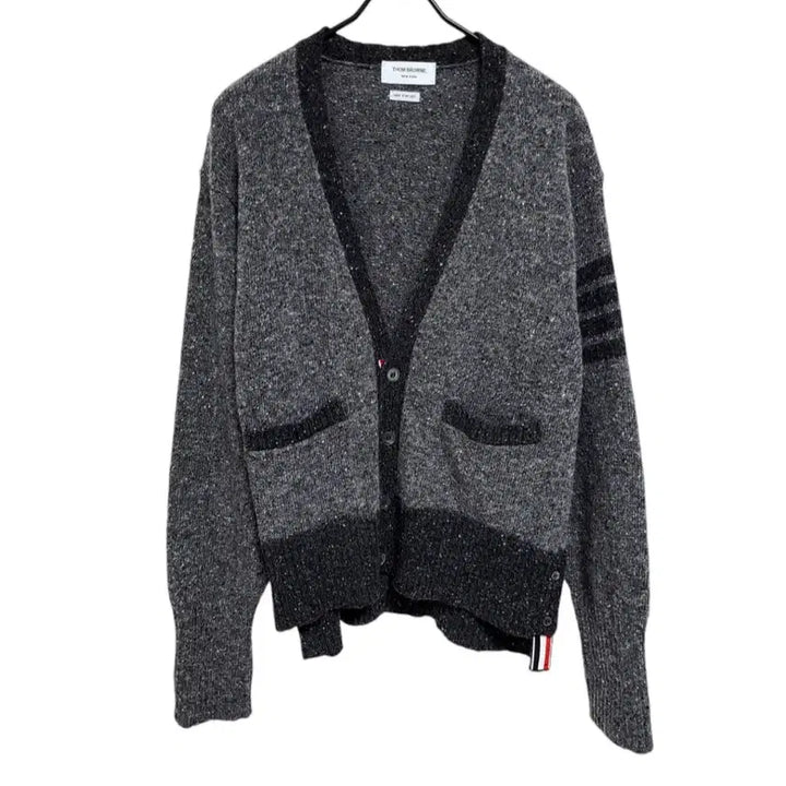 [BUNJANG] Thom Browne Classic Cardigan Gray 22FW / 톰브라운 클래식 가디건 그레이 22FW MKC367A