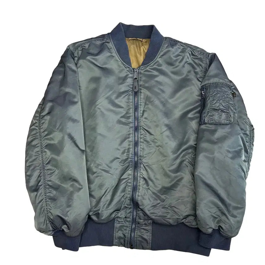 [BUNJANG] Alpha Industries Reversible MA-1 Bomber Jacket / 2XL 알파인더스트리 리버시블 ma-1 항공 자켓