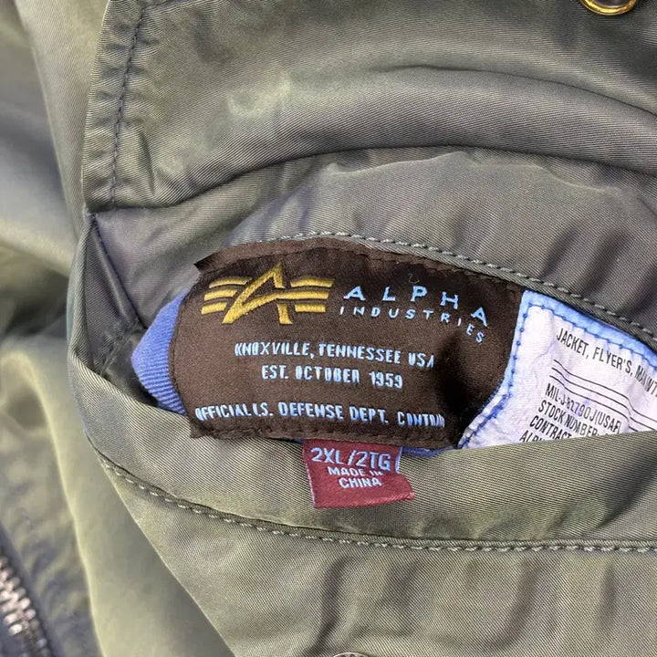 [BUNJANG] Alpha Industries Reversible MA-1 Bomber Jacket / 2XL 알파인더스트리 리버시블 ma-1 항공 자켓