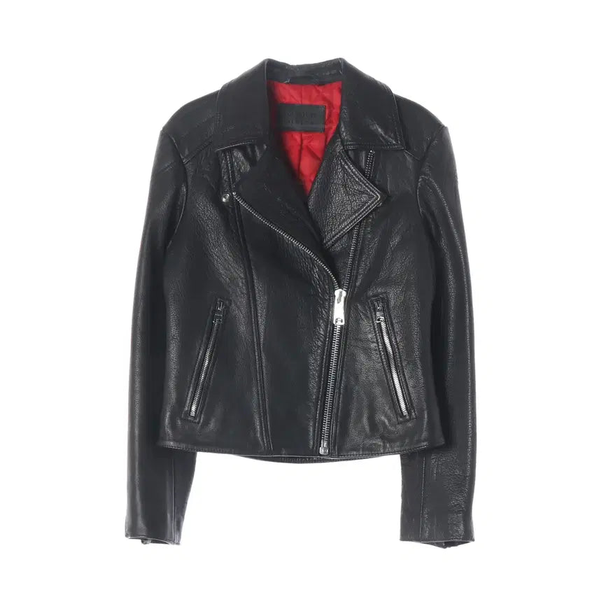[BUNJANG] AllSaints Pattaya Buffalo Leather Biker Jacket / 올세인츠 파타야 버팔로 가죽 바이커 레더 재킷