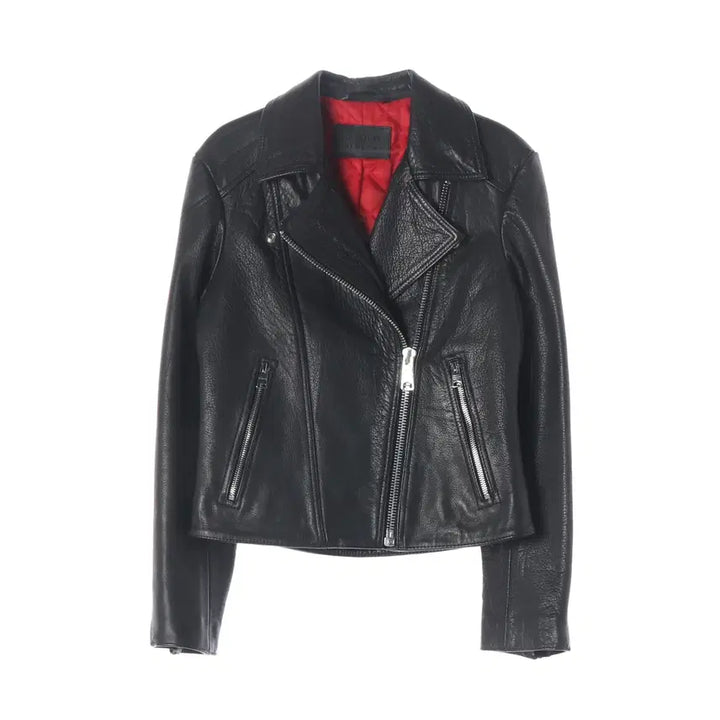 [BUNJANG] AllSaints Pattaya Buffalo Leather Biker Jacket / 올세인츠 파타야 버팔로 가죽 바이커 레더 재킷
