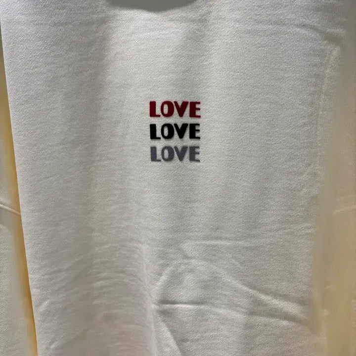 [BUNJANG] Oversized Ivory Cotton Blend Sweatshirt / 오버핏맨투맨
