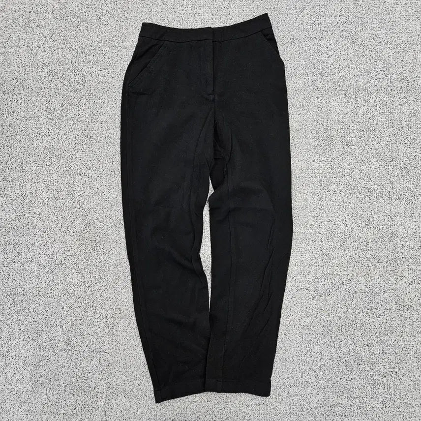 [BUNJANG] Lacoste Embroidered Logo Chino Pants / 34 라코스테 자수로고 블랙 치노 팬츠 0123Y2