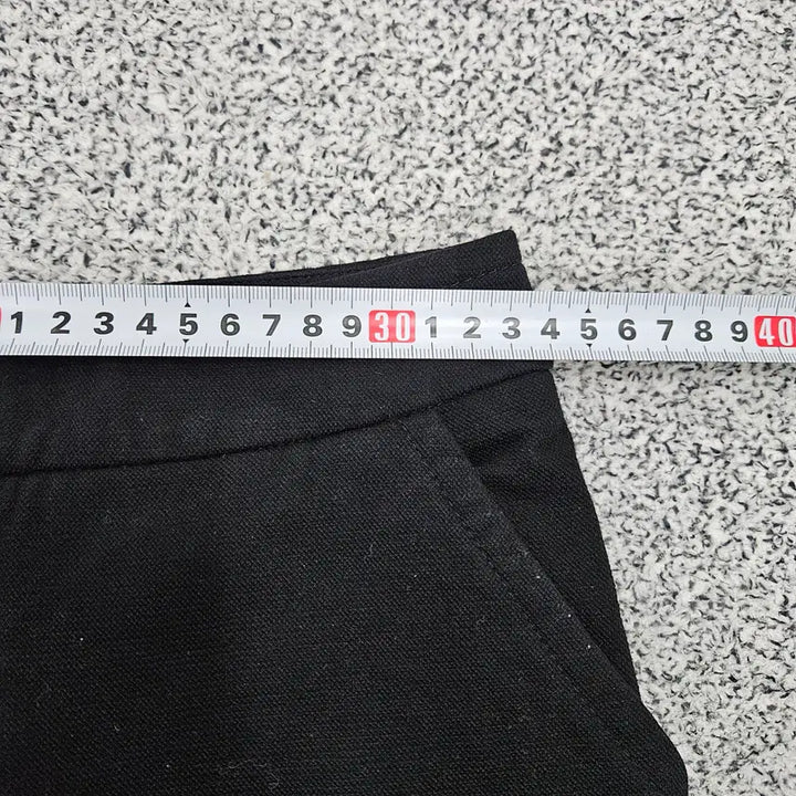 [BUNJANG] Lacoste Embroidered Logo Chino Pants / 34 라코스테 자수로고 블랙 치노 팬츠 0123Y2
