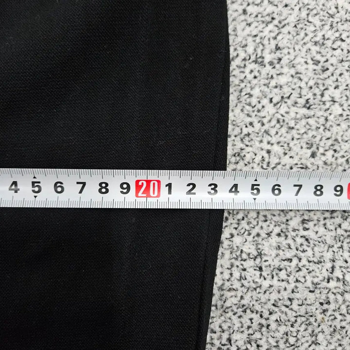 [BUNJANG] Lacoste Embroidered Logo Chino Pants / 34 라코스테 자수로고 블랙 치노 팬츠 0123Y2