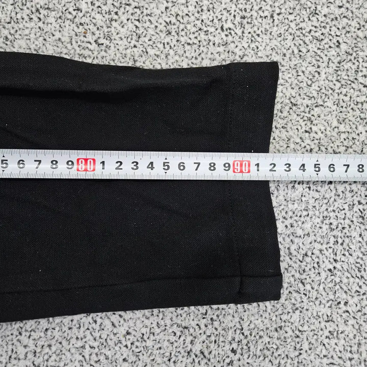 [BUNJANG] Lacoste Embroidered Logo Chino Pants / 34 라코스테 자수로고 블랙 치노 팬츠 0123Y2