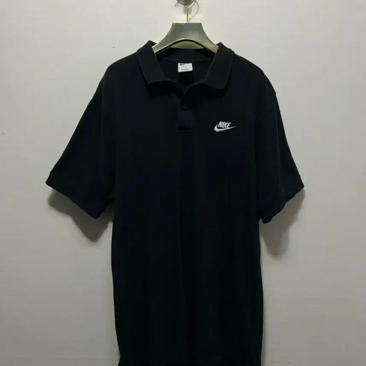 [BUNJANG] Nike Black Short Sleeve Polo Shirt (XL) / 나이키 블랙 반팔 폴로티셔츠 XL