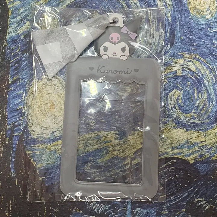 [BUNJANG] Sanrio Kuromi Photocard Holder Keychain / 산리오 엔조이 아이돌 쿠로미 포토카드 포카홀더 키링
