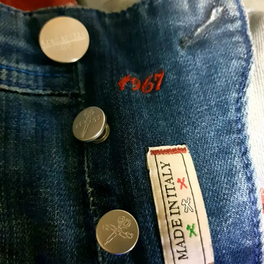 [BUNJANG] Tramarossa Leonardo Vintage Wash Denim Jeans (32) / (이태리) 트라마로사 테일러드 레오나르도 빈티지워싱 스판 데님진 (32)
