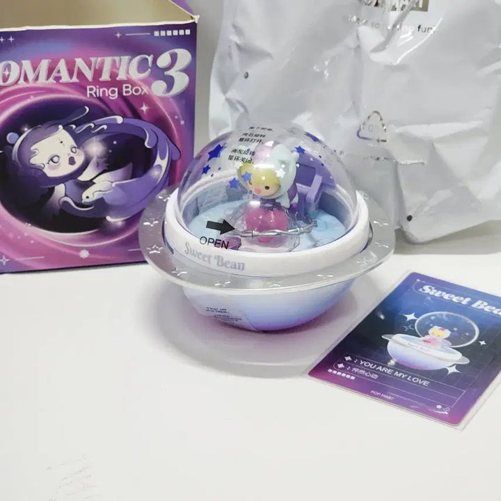 [BUNJANG] Pop Mart Romantic Proposal Season 3 Sweet Bean Figure / 단종)팝마트 로맨틱 프로포즈 시즌3_스위트빈 피규어_반지 착용 가능