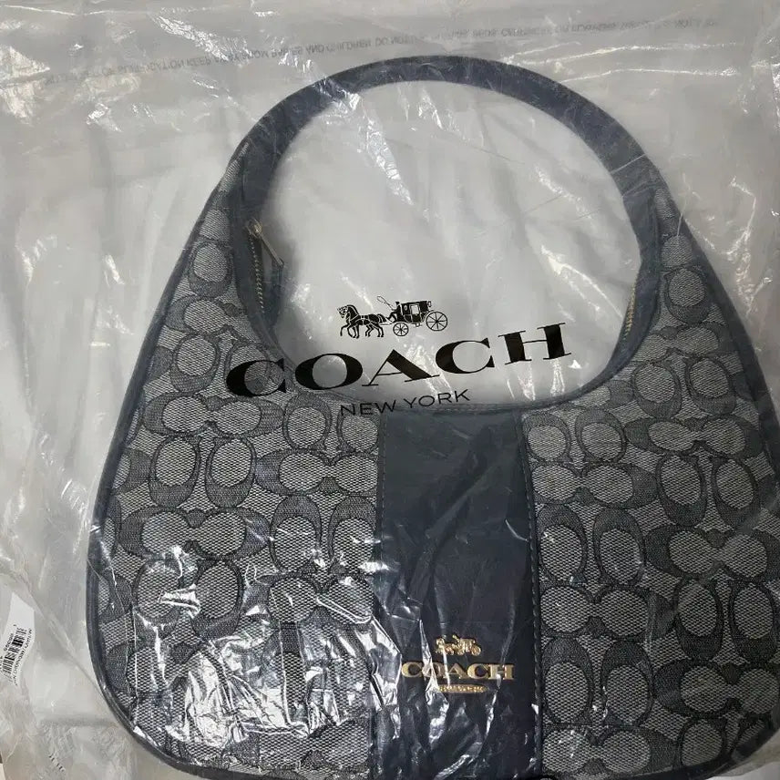 [BUNJANG] Coach Carmen Hobo Shoulder Bag / 코치 카르멘 숄더백 호보백