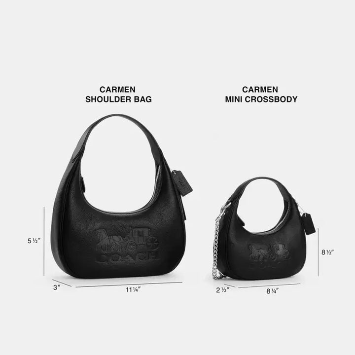[BUNJANG] Coach Carmen Hobo Shoulder Bag / 코치 카르멘 숄더백 호보백