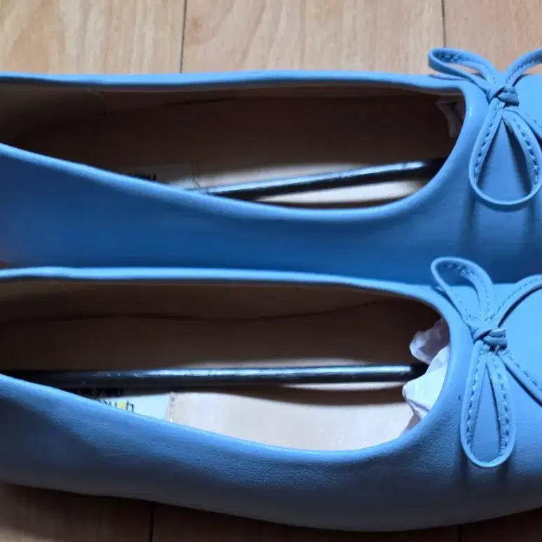 [BUNJANG] Flat Shoes, Sky Blue, 220mm, New / 플렛슈즈 220사이즈  새상품