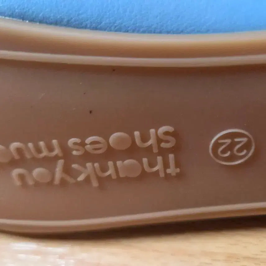 [BUNJANG] Flat Shoes, Sky Blue, 220mm, New / 플렛슈즈 220사이즈  새상품