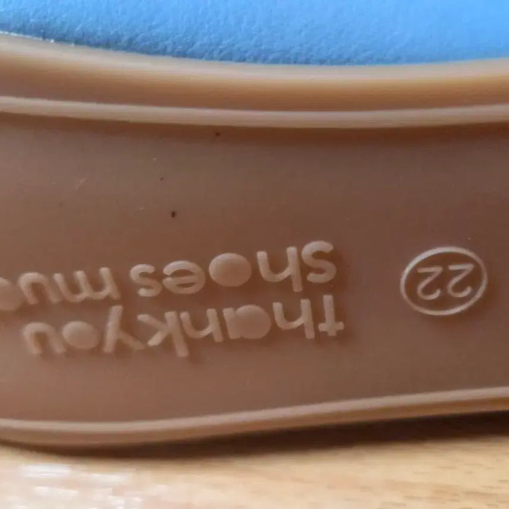 [BUNJANG] Flat Shoes, Sky Blue, 220mm, New / 플렛슈즈 220사이즈  새상품