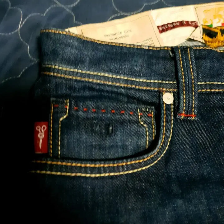 [BUNJANG] Tramarossa Leonardo Selvedge Denim Pants (31) / (이태리) 트라마로사 테일러드 레오나르도 셀비지 스판 데님팬츠 (31)
