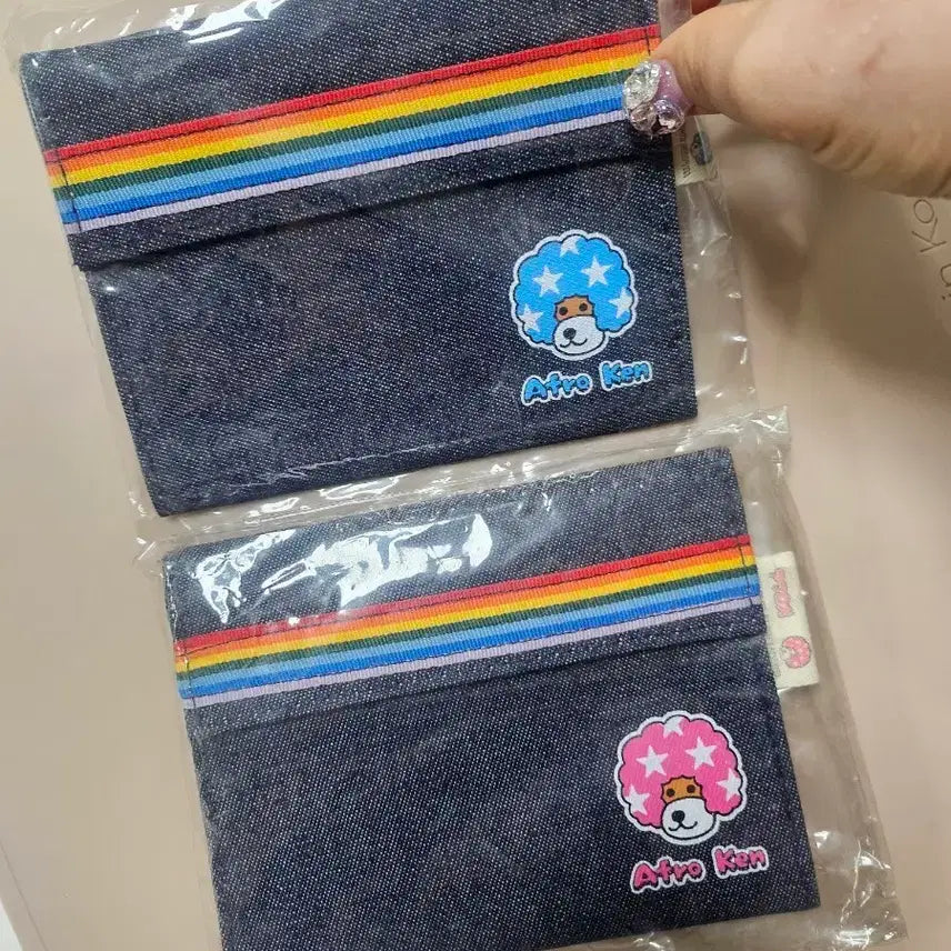 [SOLD OUT] 일괄 고전 산엑스 아프로켄 데님 지갑 세트2종