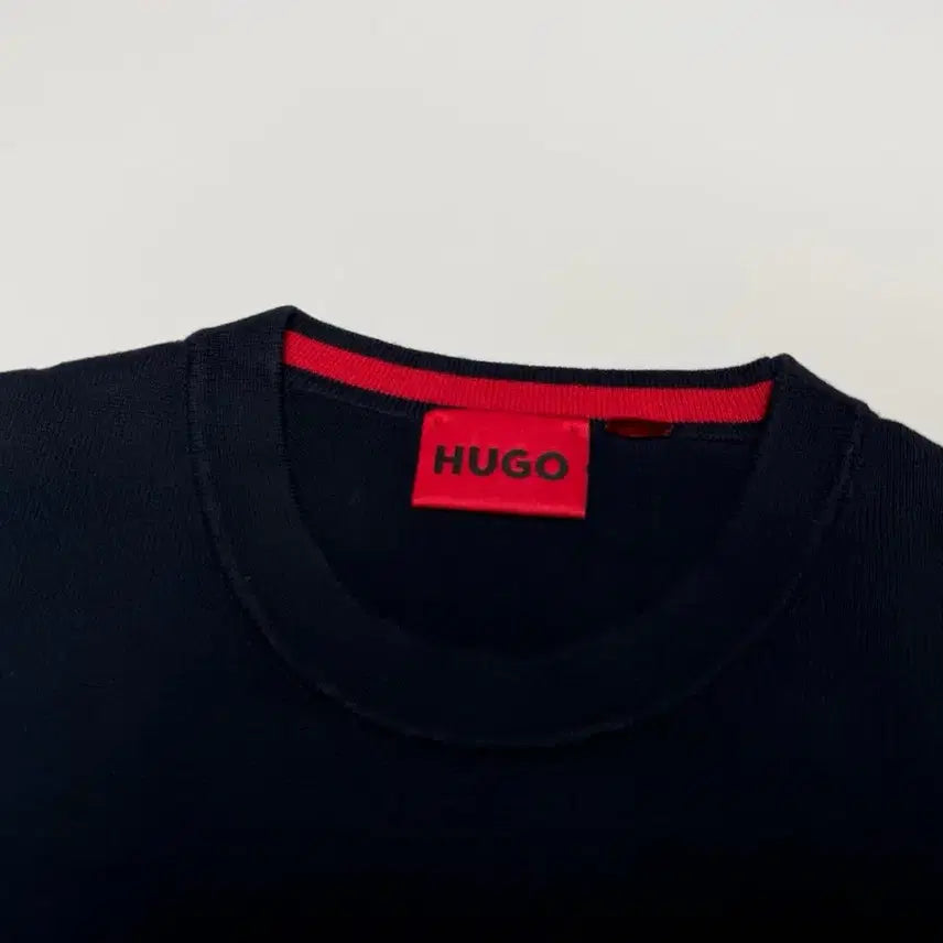 [BUNJANG] Hugo Boss Navy Knit Sweater / (2회 착용 후 드라이) 휴고 보스 남성 네이비 니트 L