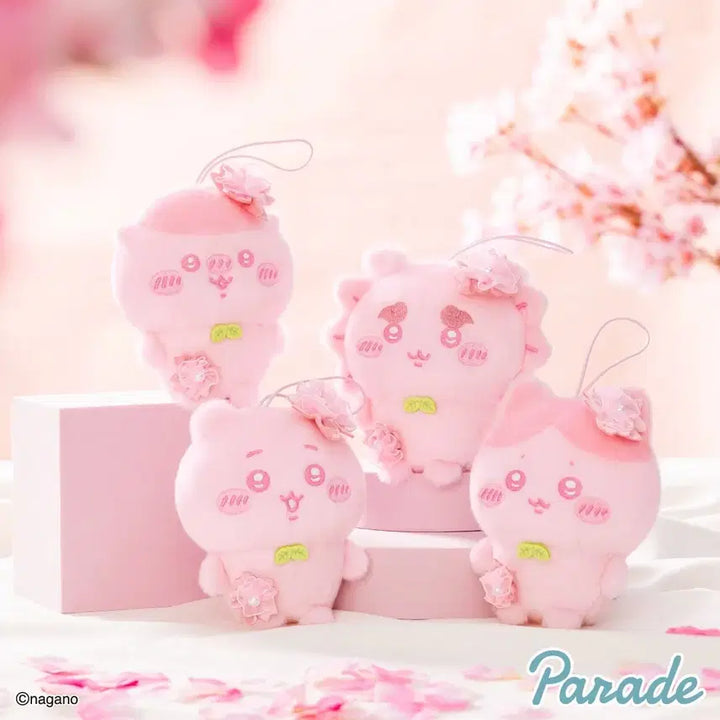 [BUNJANG] Chiikawa Kurimanju Shisa Cherry Blossom Sakura Mascot / 치이카와 쿠리만주 시사 벚꽃 사쿠라 마스코트