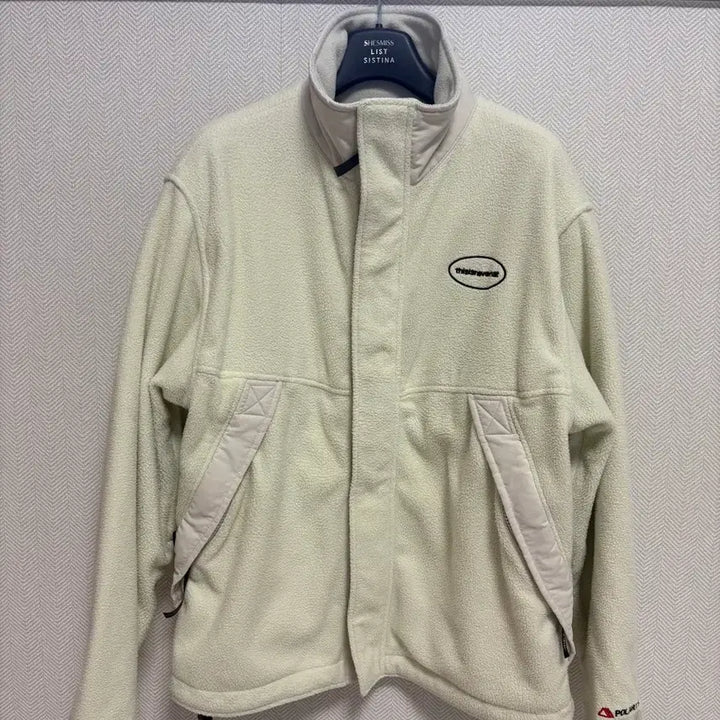[BUNJANG] thisisneverthat Fleece Jacket Ivory / thisisneverthat 플리스 자켓 아이보리