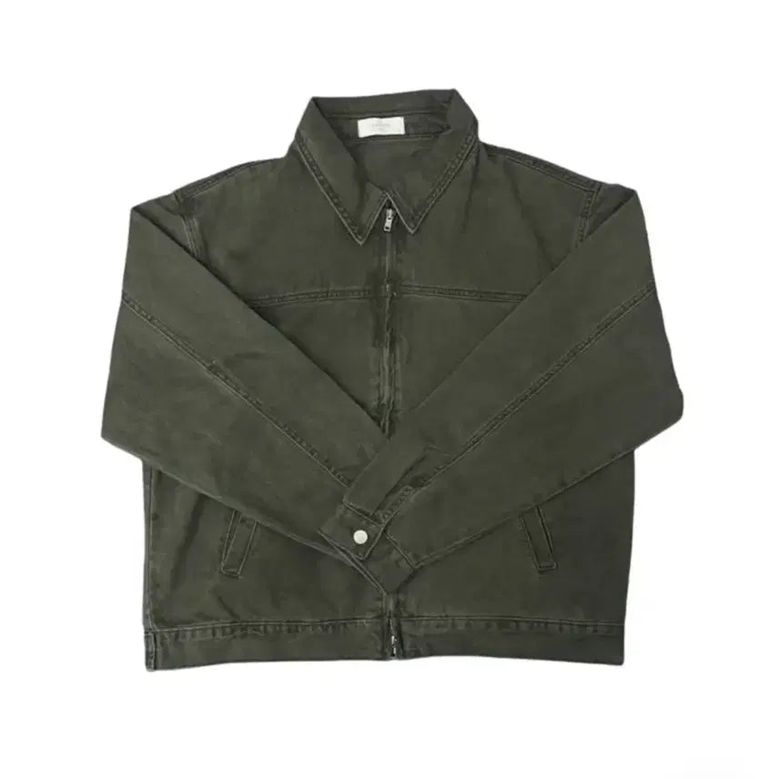 [BUNJANG] Trucker Jacket - Khaki / 트러커자켓