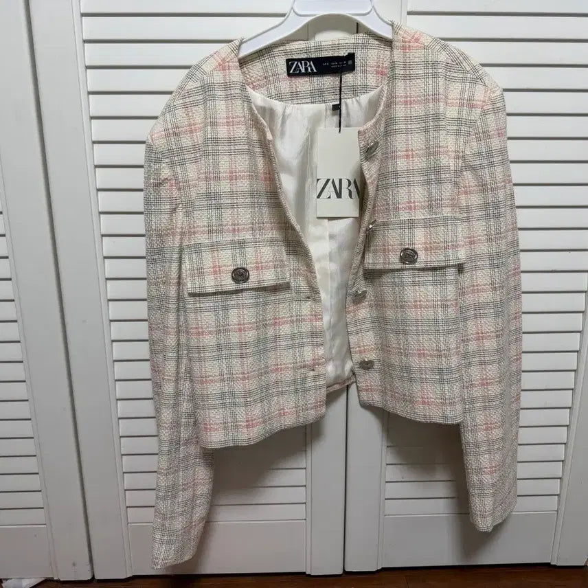 [BUNJANG] ZARA Tweed Jacket - Size S / 새상품) 자라 zara 트위드 자켓 S