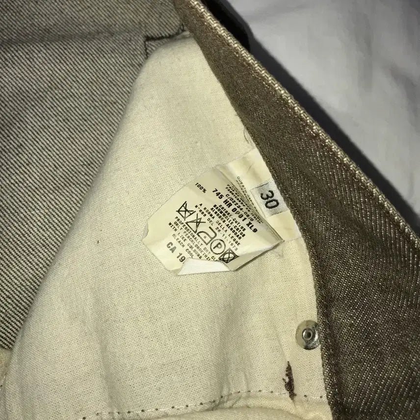[BUNJANG] Helmut Lang Classic Raw Denim Jeans / 90s helmut lang