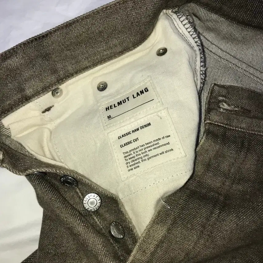 [BUNJANG] Helmut Lang Classic Raw Denim Jeans / 90s helmut lang