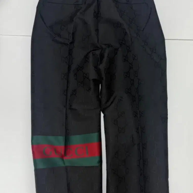 [BUNJANG] Gucci Jacquard Black Trousers Men&