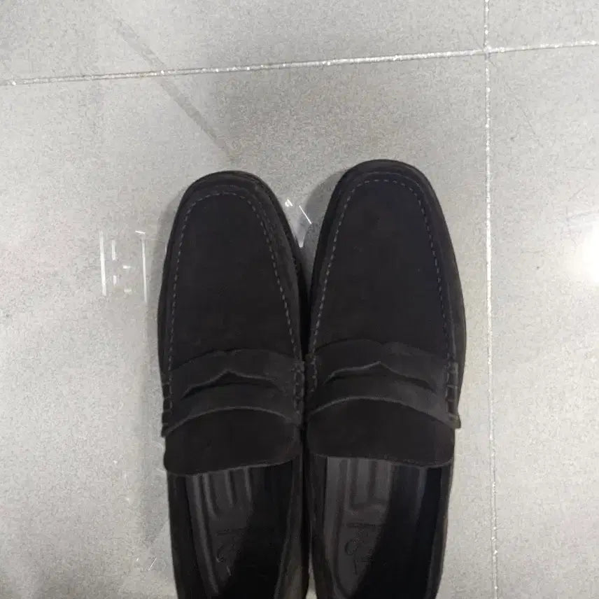 [BUNJANG] Tandy Suede Loafers 265 Dark Brown / 탠디 스웨이드 로퍼 265 다크브라운
