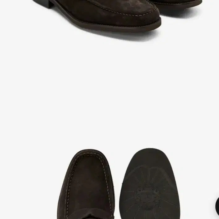 [BUNJANG] Tandy Suede Loafers 265 Dark Brown / 탠디 스웨이드 로퍼 265 다크브라운