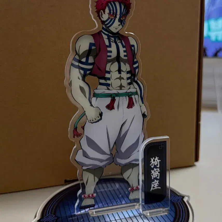[BUNJANG] Demon Slayer Akaza Acrylic Stand / 귀멸의칼날 팝업 아카자 아크릴 스탠드
