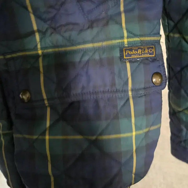 [BUNJANG] Polo Ralph Lauren Tartan Check Quilted Jacket / 폴로 랄프로렌 퀼팅 자켓 타탄체크 M 팝니다