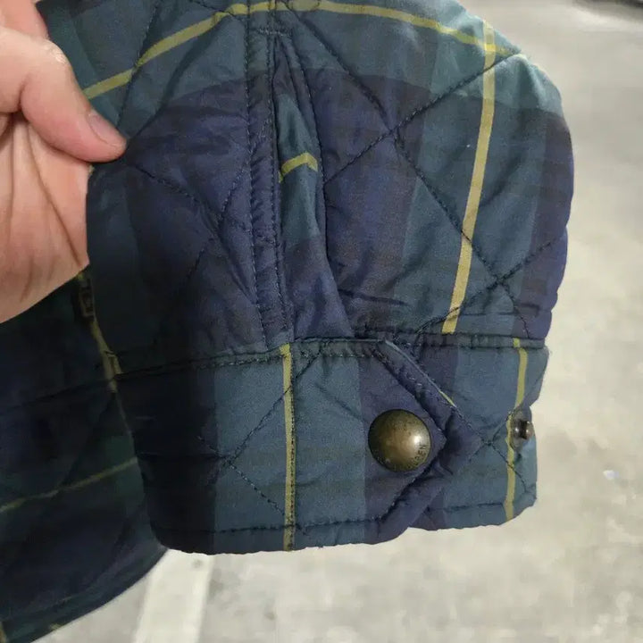[BUNJANG] Polo Ralph Lauren Tartan Check Quilted Jacket / 폴로 랄프로렌 퀼팅 자켓 타탄체크 M 팝니다