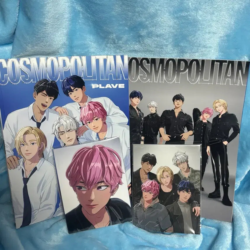 [BUNJANG] PLAVE Cosmopolitan Postcard / 플레이브 코스모폴리탄 엽서 포함