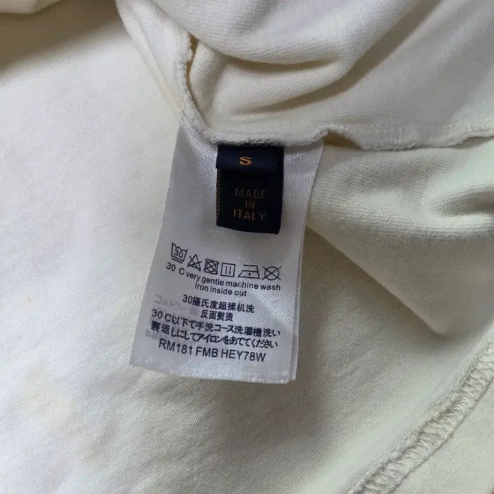 [BUNJANG] Louis Vuitton Airplane LV Big Logo T-shirt / 루이비통 비행기 LV 빅로고 반팔 티셔츠 S 남녀공용