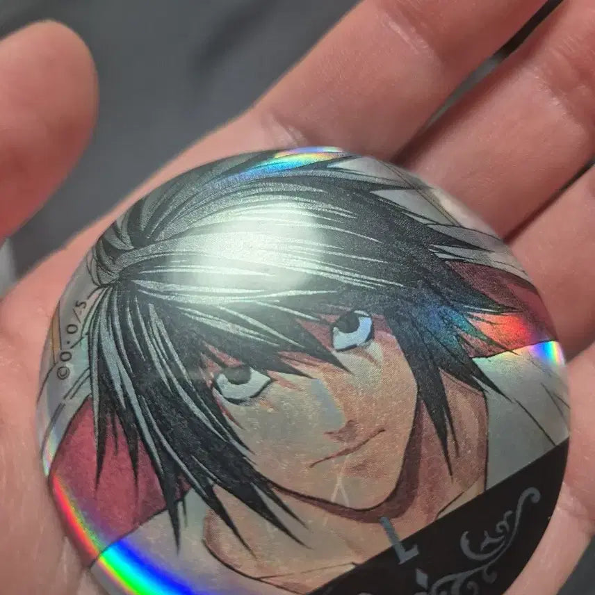 [BUNJANG] Death Note L Can Badge / 데스노트 데노 엘 캔뱃지 판매