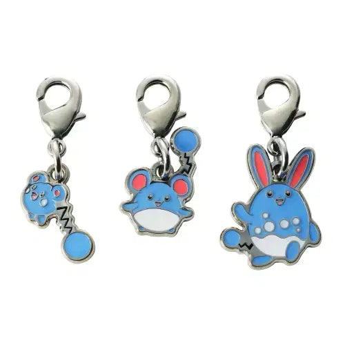[SOLD OUT] 일본 포켓몬센터 전국도감 메탈참 루리리 마릴 마릴리 [